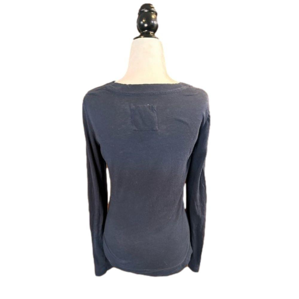 Vintage Abercrombie and Fitch Long Sleeve Shirt Size Medium - Navy - Picture 3 of 4